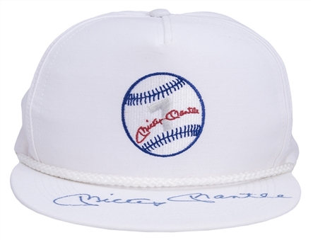 Mickey Mantle Signed "Mickey Mantle" Hat (PSA/DNA)